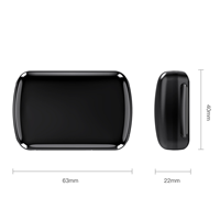 Rastreador GPS 4G+2G / Resistente al Agua / Diseño Portátil / Batería de Polímero / Alarma de Valla / Compatible con IOS/PC / 1 Año / Almacenamiento en la Nube