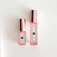 Flacon de parfum en verre blanc de haute qualité, gravé à l'acide, transparent, rechargeable, anti-fuite, 100 ml, vente en gros d'usine