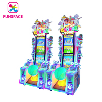 Machines à billets d'arcade à pièces de monnaie Machine de jeu de balle magique pour enfants