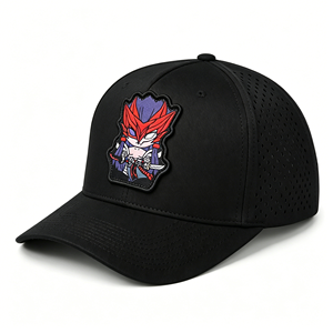 Gorra Premium de 5 Paneles, Impermeable, con Orificios Hidroláser, Logotipo Bordado Personalizado, para Hombres, Deportes al Aire Libre - Product Image 3