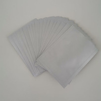 Sachet d'emballage pour semences agricoles en aluminium argenté et plastique Mylar, à trois soudures latérales, thermoscellable et isolant, avec impression personnalisée