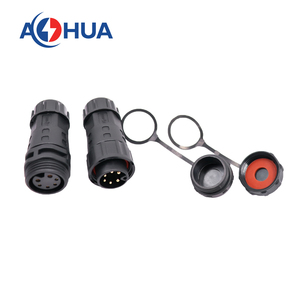 Aohuaカスタマイズ24ピン防水コネクタip68電源信号電気プラグソケット6ピンアセンブリオスメスコネクタ - Product Image 6