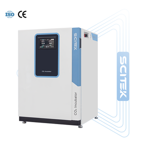 Incubadora de CO2 de Acero Inoxidable SCITEK con Tecnología de Flujo de Aire Activo, Control de Temperatura de 37 °C para Cultivo Celular de Microbiología - Product Image 1