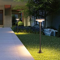Lampes de jardin d'extérieur en forme de champignon à insérer dans le sol, LED étanches IP54, ambiance lumineuse pour jardins, villas, gazebos, cours