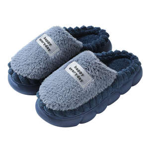 Pantuflas para Hombre al por Mayor, Suela de PVC, Forro de Felpa, Gran Venta - Product Image 1