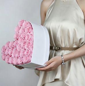 Décoration intérieure pour la maison, fleurs, <span class=keywords><strong>bouquet</strong></span> <span class=keywords><strong>de</strong></span> <span class=keywords><strong>pivoines</strong></span>, Saint-Valentin, fête des mères, remise <span class=keywords><strong>de</strong></span> diplôme, Pâques, coffret cadeau, roses éternelles préservées - Product Image 5