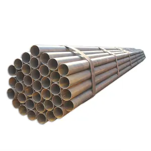 En10219 ERW Round Carbon Mild Metal Iron Steel Pipe Tube Electric Arc Furnace Lancing Calorised & Ceramic Coated Oxygen Pipe