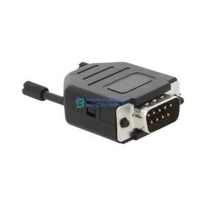 Connecteurs Fournisseur MHDPPK9-DB9P-<span class=keywords><strong>K</strong></span> 9 Position Deux Pièces Backshell MHDPPK Connecteur MHDPPK9DB9PK 180 Angle Plastique non blindé - Product Image 1