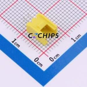 ZX-HY2.0-2PZZ-Y Wire-to-Board Pin Header Through hole Component (THT),P=2mm Connector 1x2P 2mm Through Hole HY - Product Image 1