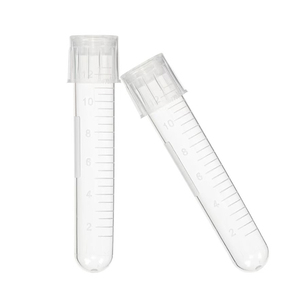 Tubo de Agitación de Laboratorio de 12 ml, Estéril, Desechable, con Tapa de Rosca, Transparente, para Cultivo Celular - Product Image 2