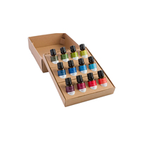 Carton recyclable avec impression personnalisée emballage en papier kraft brun ondulé bouteille vide d'huile essentielle boîte cadeau cosmétique