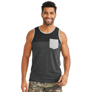 High Quality Men's Tank <b>Top</b> Latest Casual Design Breathable and Stylish for Fitness <b>Low</b> MOQ for Online Sales - Product Image 1