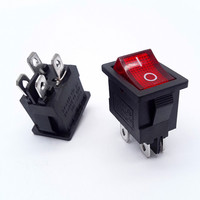 Luz de Emergencia Inteligente para Coche, Interruptor Basculante de Plástico 3A de 7 Pines para Renault, 30000 Ciclos, 12V