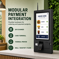 Kiosque de commande en libre-service OEM ODM pour les projets de TPV et de paiement numérique des restaurants