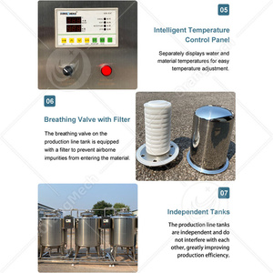 Orme 100 200 LÍT trang trại sữa quá trình tiệt trùng homogenizer máy sữa làm dây chuyền sản xuất thương mại - Product Image 4