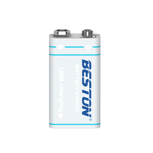 <span class=keywords><strong>BESTON</strong></span> 2023 Voltaje constante 9V Tipo-C 6F22 Batería recargable 3700mwh Batería de iones de litio para multímetro y juguete Portátil de juguete en el momento de la entrega - Product Image 1
