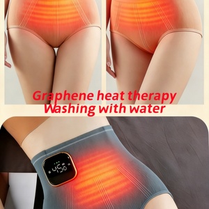 Customize Detachable Graphene-heated Women's Warm Underwear for Relieving Menstrual Cramps and Hot Compressing - Product Image 6