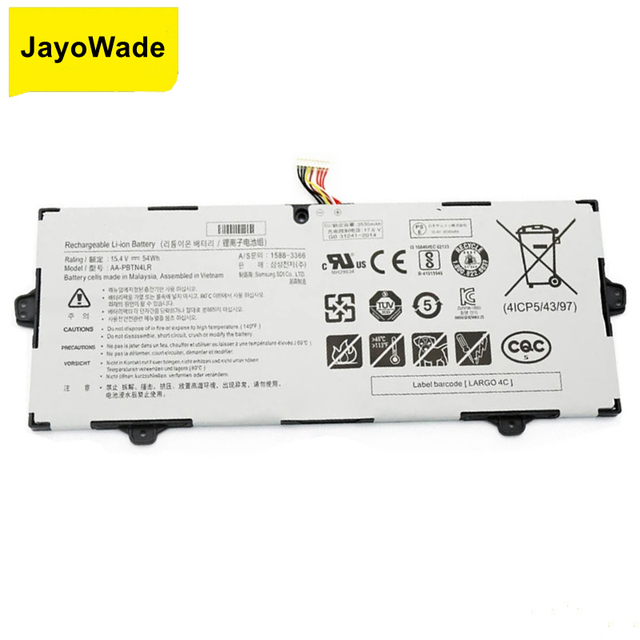 AA-PBTN4LR BA43-00 Laptop Battery for Samsung NP940X5M-X02US NP940X3M-K01US NOTEBook 9 PRO 15 NP940X5N NT950QAA 54WH AA PBTN4LR