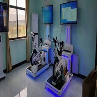 Nueva Consola de Juegos de Realidad Virtual 9D Dinámica Operada con Monedas 2021, Bicicleta de Carreras Eléctrica de Realidad Virtual para Parque Temático