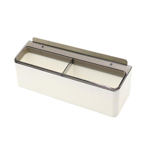 Organizador de Almacenamiento de Plástico Autoadhesivo Sin Perforaciones Hyderon, Tamaño Personalizado, para Cocina, Baño, Hogar, Estante de Almacenamiento Adhesivo para Pared - Product Image 4