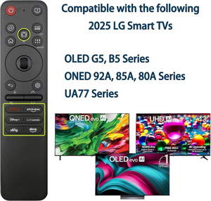 Control Remoto Inteligente con Voz y Puntero para Televisores <span class=keywords><strong>LG</strong></span> <span class=keywords><strong>OLED</strong></span>/NanoCell/QNED/UHD 2018-2025, Fácil Emparejamiento, Reemplazo - Product Image 4