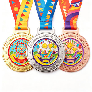 Medallas de Carnaval Personalizadas, Recuerdos para Eventos, Premios Personalizados al por Mayor, Medallones Metálicos para Actividades Infantiles, Venta Directa de Fábrica - Product Image 1