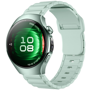 เพลิดเพลินไปกับสายนาฬิกาแฟชั่นที่สามารถปรับได้อเนกประสงค์18มม. 20มม. 22มม. I-Beam สายนาฬิกาซิลิโคนสองสี - Product Image 2