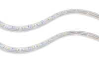 Bande LED flexible transparente avec connectivité USB et NFC pour les occasions d'éclairage à arc spécial circulaire en forme de S