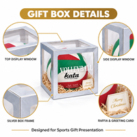 Ballon de volley-ball Aiju PU en coffret cadeau, taille 5, pour les soldes de Noël, ensemble avec logo personnalisé, Bola De Volei, Ballon De Volley