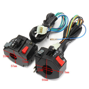Nuevo Conjunto <span class=keywords><strong>de</strong></span> Interruptor <span class=keywords><strong>de</strong></span> Manillar Modificado para Motocicleta <span class=keywords><strong>de</strong></span> Plástico, Interruptor <span class=keywords><strong>de</strong></span> Atenuación <span class=keywords><strong>de</strong></span> Faros Combinado SRZ150/MTR150 para Reemplazo/<span class=keywords><strong>Reparación</strong></span> 1 - Product Image 2