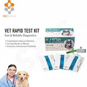 개 에를리히아 항체 복합 아나플라스마 신속 검사 키트 수의 진단 검사 - Product Image 4