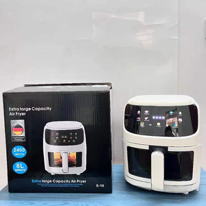 6L 8L người tiêu dùng báo cáo tốt nhất Nồi chiên không khí nóng mini giá kỹ thuật số Tiếng Anh Bảng điều chỉnh Nồi chiên không khí mà không cần dầu thông minh Nồi chiên không khí - Product Image 2