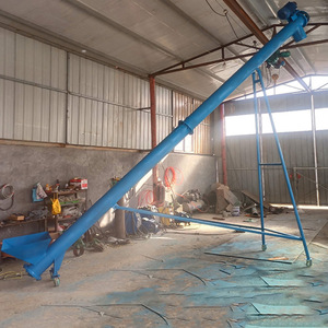 Transportador Espiral Inclinado de 5.5 Kw con Velocidad Ajustable para Planta de Fabricación, Durable - Product Image 1