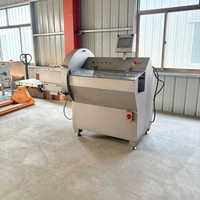 Machine à découper la viande congelée industrielle et commerciale de grande capacité, machine à découper les côtes de porc, machine à découper les steaks, équipement robuste