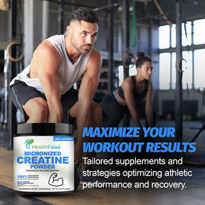 OEM Micronized <b>Creatine</b> Powder for <b>Creatine</b> <b>Monohydrate</b> Builds Lean Muscle Sports Nutrition <b>Creatine</b> Powder - Product Image 3