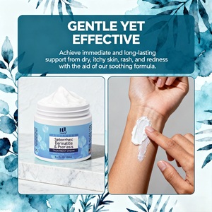 Crema para Dermatitis Seborreica, Crema para Psoriasis, <span class=keywords><strong>Tratamiento</strong></span> para Dermatitis Seborreica, Crema para Eccema y Psoriasis para Cuero Cabelludo y Piel Seca - Product Image 2