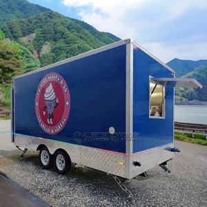 Livraison gratuite <span class=keywords><strong>Vente</strong></span> de nourriture Doner <span class=keywords><strong>Mobile</strong></span> pour Kebab Chariot <span class=keywords><strong>Mobile</strong></span> Food Truck avec cuisine complète Remorque Café avec grand prix - Product Image 6