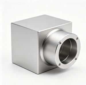 Prototipado de Piezas Cilíndricas y Cúbicas Coaxiales Personalizadas Mediante Mecanizado CNC - Product Image 2