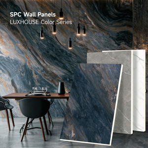 SPC壁パネル-モダンデザイン 防水 耐火 ソフトタッチ カスタマイズ可能なサイズ 木目/石目柄 寝室 キッチン サンプルボックス - Product Image 3