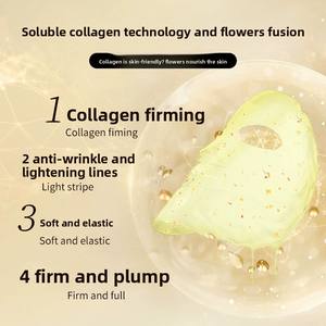 มาส์กทองคำ แผ่นมาส์กหน้าบำรุงผิวหน้าสูตรโกลด์คอลลาเจน ช่วยเติมความชุ่มชื้น ลดเลือนริ้วรอย ฟื้นฟูผิวให้กระจ่างใส - Product Image 3