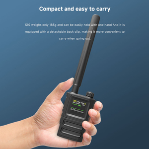 เครื่องตรวจจับสัญญาณโดรนแบบพกพา300M-6GHz ระยะการตรวจจับมือถือยาวนานอุปกรณ์ตรวจจับไซเรนโดรน FPV ระยะ1Km - Product Image 2