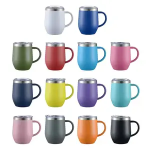 Supplier Outdoor Travel Grip Coffee Cups Thermos Vacuum Mugs Vacuum Insulated Double Wall Stainless Steel Travel Mugs