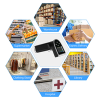 Escáner de Códigos de Barras Inalámbrico Bluetooth de Alta Calidad con Pantalla LED, Compatible con OEM, Lector de Códigos QR, Data Matrix, PDF417, UPC y EAN 1D