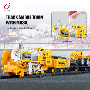 Chengji Rails modelo <span class=keywords><strong>tren</strong></span> de juguete pista ciudad pista ranura dibujos animados música ligera Juguete plástico clásico <span class=keywords><strong>tren</strong></span> eléctrico <span class=keywords><strong>tren</strong></span> de juguete - Product Image 2