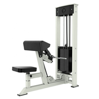 Machine professionnelle de musculation en acier inoxydable pour le tirage à la tricepse, idéale pour le renforcement des bras, des jambes et des muscles.