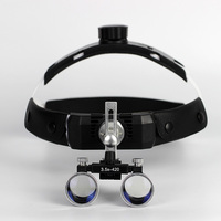 Phare dentaire LED 2.5X/3.5X Loupe de grossissement de bandeau chirurgical médical