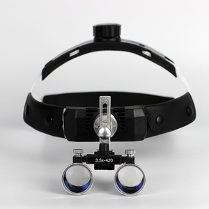 Phare dentaire LED 2.5X/3.5X Loupe de grossissement de bandeau chirurgical médical - Product Image 6