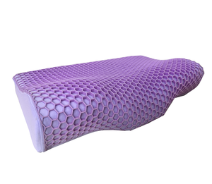 Oreiller en mousse à mémoire de forme TPE Gel rafraîchissant orthopédique cervical soutien du cou décor à la maison oreiller fonctionnel soins infirmiers <span class=keywords><strong>avion</strong></span> <span class=keywords><strong>hôtel</strong></span> - Product Image 2