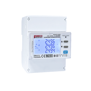 Analizador de Energía Trifásico EM4372 5(65)A, Medidor de Energía ~ 65A ~ Modbus ~ Medidor Inteligente de kWh ~ Certificado MID, Medidor Trifásico Inteligente EM4372 - Product Image 5