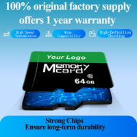 Tarjeta de Memoria Mini TF de 64 GB, 100 % Original, Capacidad Completa, Tarjeta SD de 8 GB para Reproductor de Video 4K, Cámara Deportiva para Drones